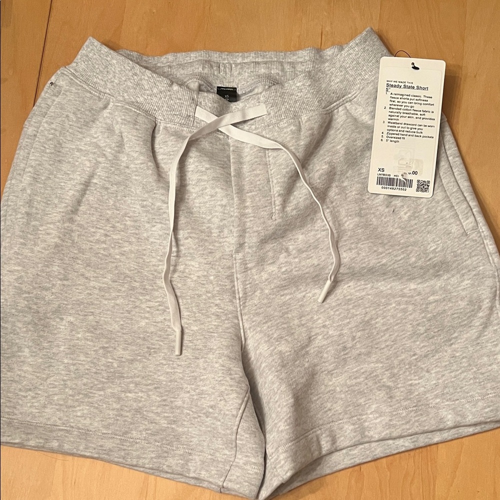 lululemon athletica Gray Athletic Shorts